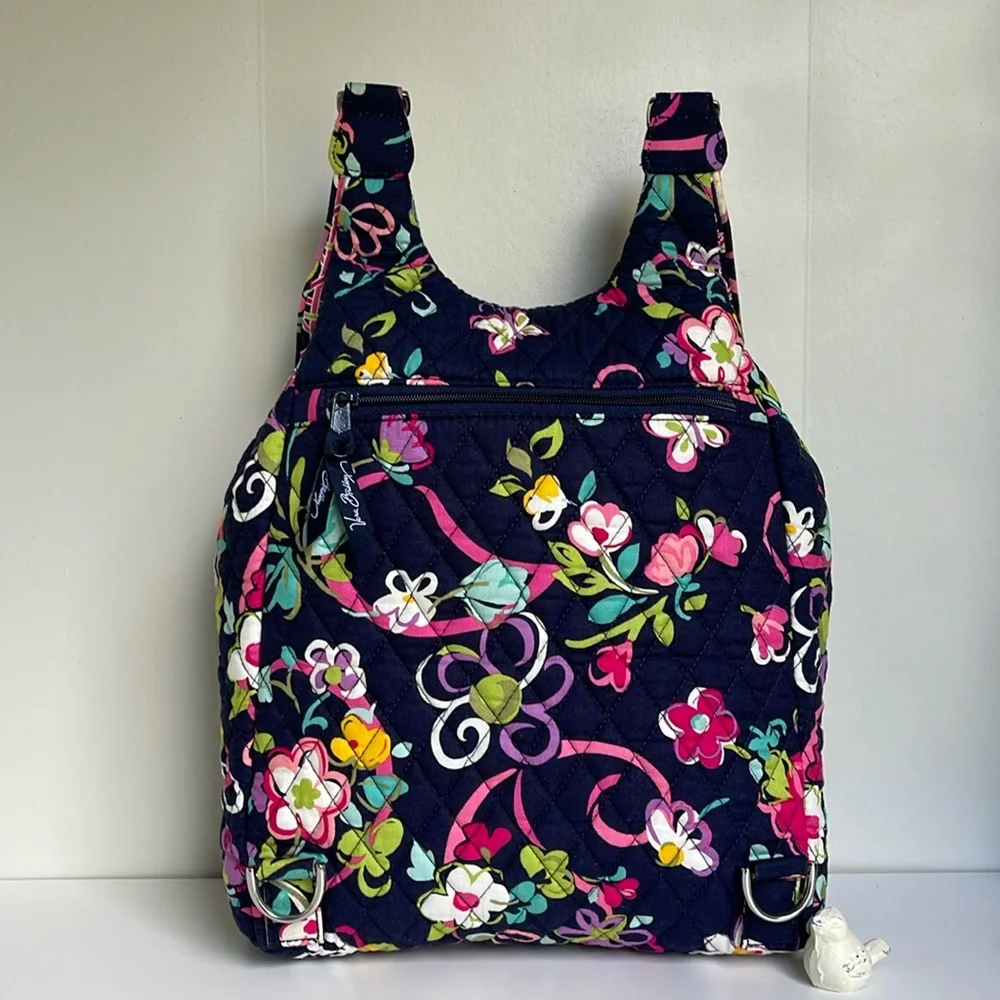 Vera Bradley Convertible Backpack Shoulder Bag